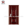 luxury security heat transfer printing metal door